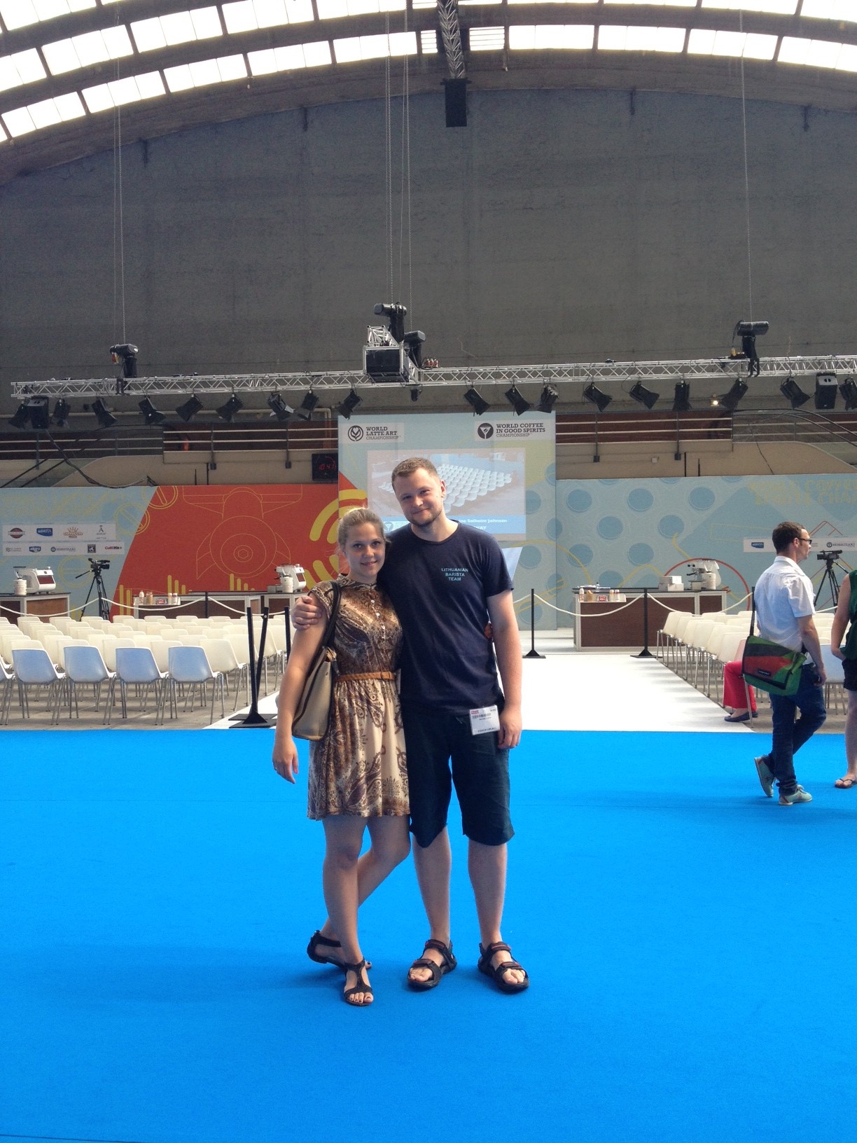 Mes 14-ti World Latte Art Championship !!!! Ieva čempionė !!! :))