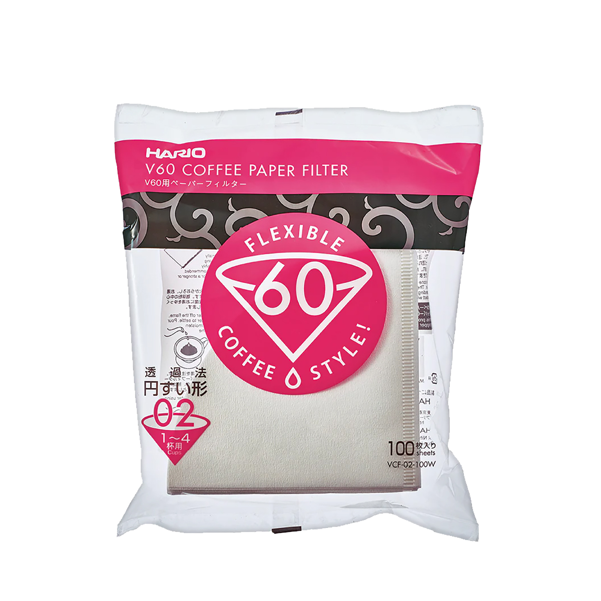 Hario V60 02 kavos filtrai