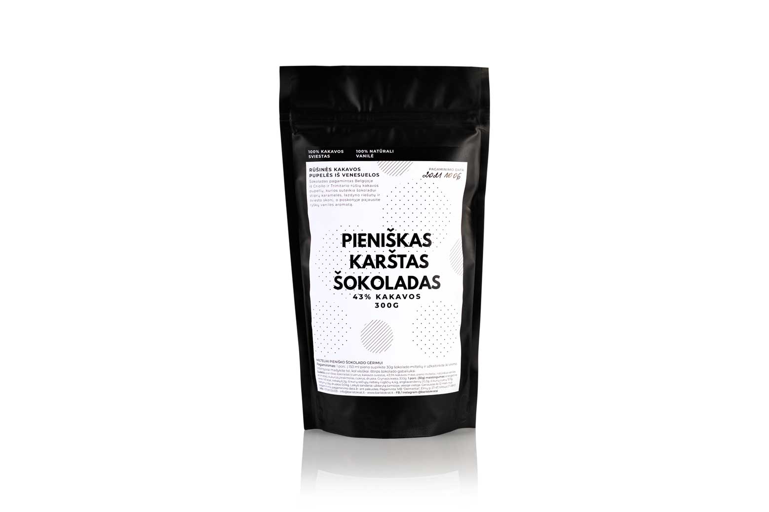 Pieniškas karštas šokoladas 300 g | Baristokrat