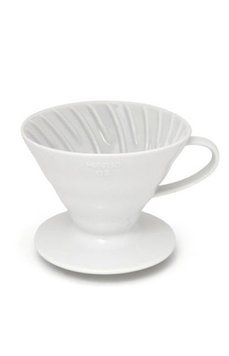 Hario V60 02 Ceramic Coffee Dripper White